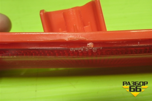 Отражатель в задний бампер правый (дубликат) (OEM0044SOR) для Kia Rio с 2011-2016г (Рио 3)