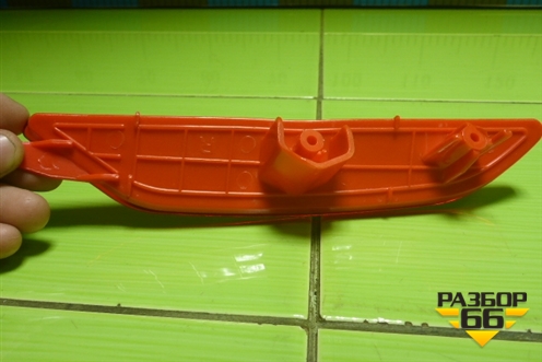 Отражатель в задний бампер правый (дубликат) (OEM0044SOR) для Kia Rio с 2011-2016г (Рио 3)