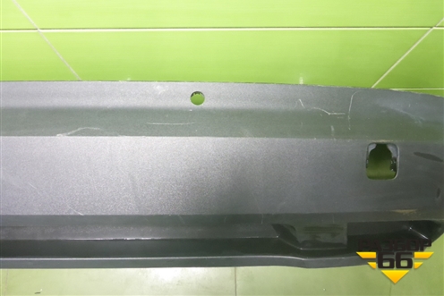 Юбка заднего бампера (под парктроник) (565807521) для Skoda Kodiaq с 2017г (Кодиак)