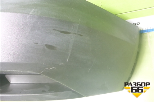 Юбка заднего бампера (под парктроник) (565807521) для Skoda Kodiaq с 2017г (Кодиак)