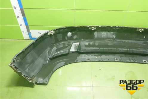 Юбка заднего бампера (под парктроник) (565807521) для Skoda Kodiaq с 2017г (Кодиак)