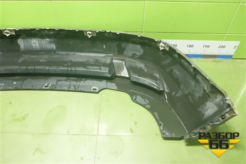 Юбка заднего бампера (под парктроник) (565807521) для Skoda Kodiaq с 2017г (Кодиак)