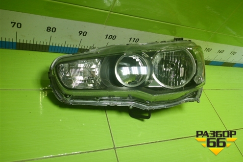 Фара левая (Новый дубликат) (8301B242) для Mitsubishi Outlander XL с 2006-2012г (Аутлендер ХЛ)