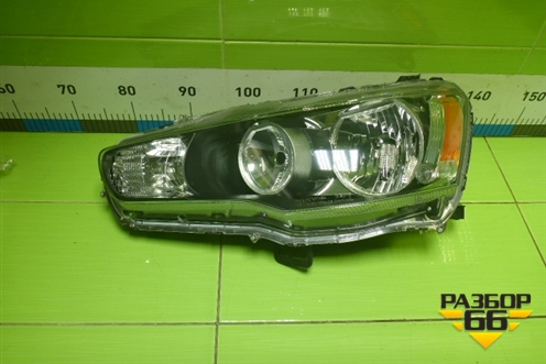 Фара левая (Новый дубликат) (8301B242) для Mitsubishi Outlander XL с 2006-2012г (Аутлендер ХЛ)