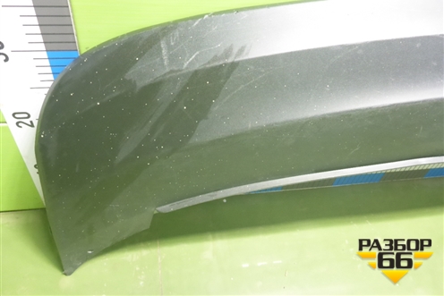 Юбка заднего бампера (3005327300) для Skoda Rapid с 2013г (Рапид)