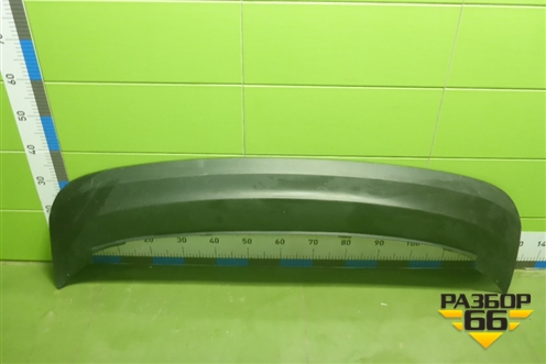 Юбка заднего бампера (3005327300) для Skoda Rapid с 2013г (Рапид)