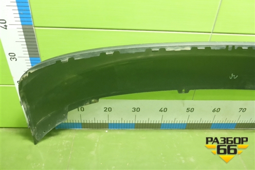 Юбка заднего бампера (3005327300) для Skoda Rapid с 2013г (Рапид)