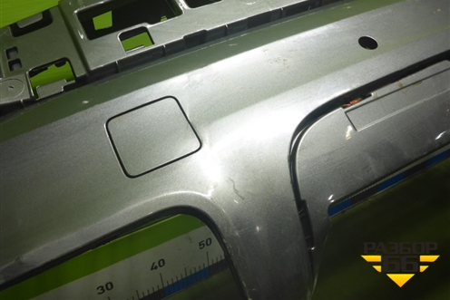 Юбка заднего бампера (9Y0807110B) для Porsche Cayenne с 2017г (Каен)