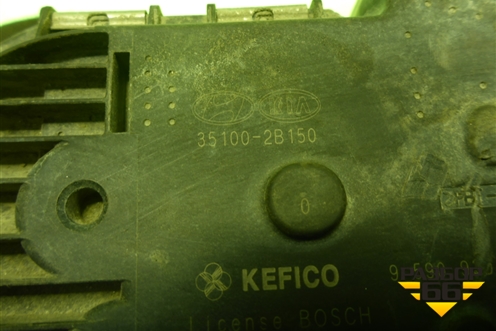 Заслонка дроссельная электрическая (1.6л G4FC) (351002B150) для Hyundai Solaris с 2010-2016г (Солярис)