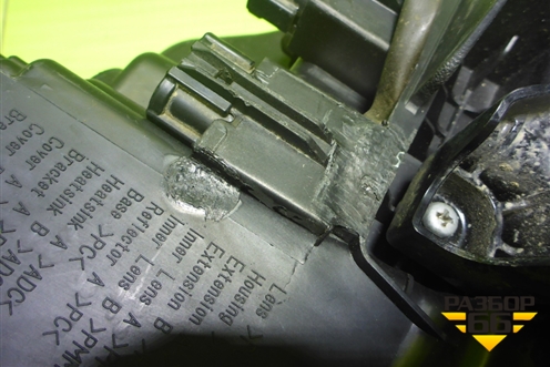 Фара левая (после 2019г Led) (26060HV05B) для Nissan Qashqai (J11E) с 2013г (Кашкай)