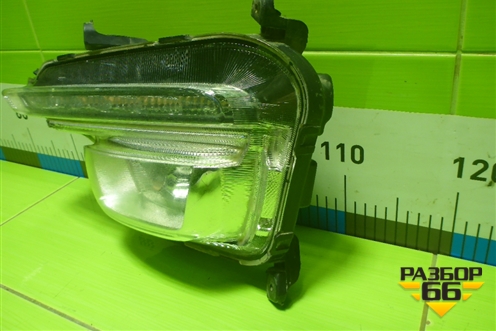 Фара противотуманная левая (после 2015г c ДХО) (922014Y600) для Kia Rio с 2011-2016г (Рио 3)