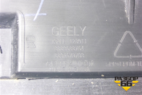 Накладка двери задней правой (8889688754) для Geely Monjaro с 2021г (Монджаро)