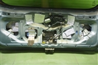 Дверь багажника со стеклом для Mitsubishi Colt с 2004г