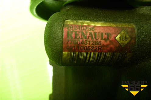 Насос гидроусилителя (1.6л K7MF710) (491100522R) для Renault Logan с 2004-2015г (Логан)