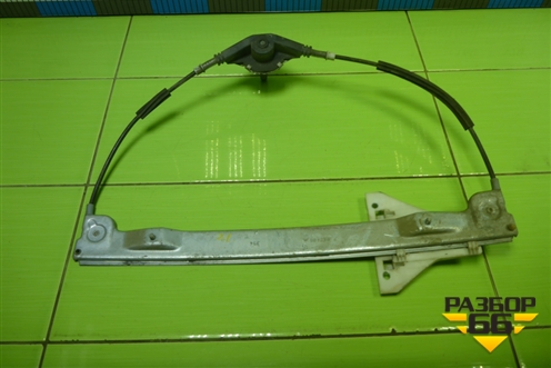 Стеклоподъёмник механический задний левый для Mitsubishi Colt с 2004г