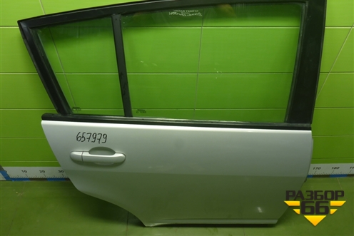 Дверь задняя правая (хетчбэк) для Nissan Tiida (C11X) с 2004-2013г