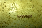 Глушитель задняя часть (MR968906) для Mitsubishi Colt с 2004г