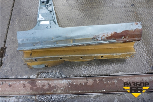 Порог со стойкой правый для Mitsubishi Colt с 2004г