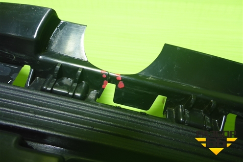 Накладка переднего бампера правая (602001965AA) для Chery Tiggo 8 Pro с 2021г (Тиго 8 Про)