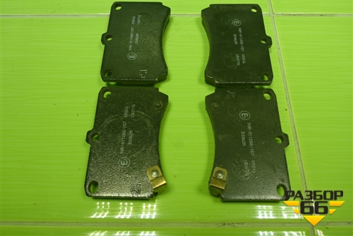 Колодки тормозные передние (D3062M) для Kia Rio с 1999-2005г (Рио 1)