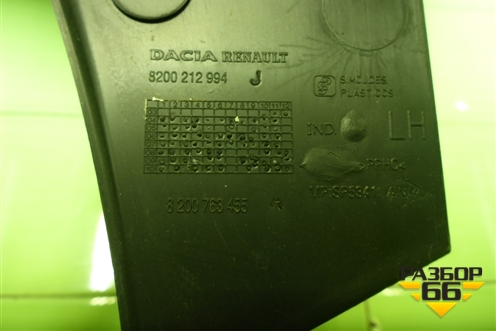 Обшивка стойки задняя верхняя левая (8200212994) для Renault Logan с 2004-2015г (Логан)