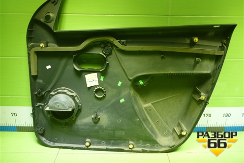 Обшивка двери передней левой под электрику (809011445R) для Renault Logan с 2004-2015г