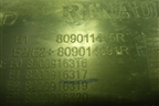 Обшивка двери передней левой под электрику (809011445R) для Renault Logan с 2004-2015г