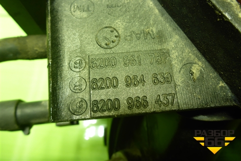 Коллектор впускной (1.6л K7MF710) (8200961787) для Renault Logan с 2004-2015г