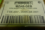 Сайлентблок (новый) (MZABDEB) для Ford Fiesta с 2008-2015г