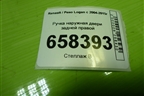 Ручка наружная двери задней правой для Renault Logan с 2004-2015г
