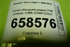Ролик обводной ремня ГРМ (новый, K4M) (0340122SX) для Renault Logan с 2004-2015г