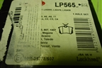 Колодки тормозные задние (новые) (LP565) для Renault Megane 2 с 2002-2009г