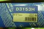 Колодки тормозные передние (новые) (D3153H) для Mazda Mazda 3 (BK) с 2003-2009г