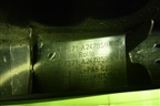 Накладка двери задней правой (на рамку) (7S71A247B56BGW) для Ford Mondeo 4 с 2006-2014г