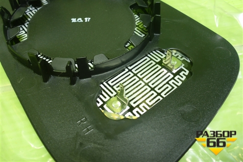 Стекло зеркала правого (новое, с подогревом) (CV031094R) для Chevrolet Lacetti с 2003г (Лачетти)