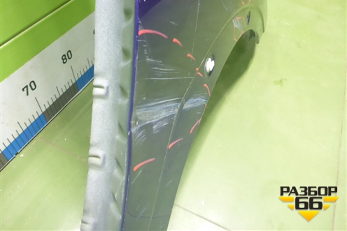 Крыло переднее правое (после 2014г) для Nissan Juke (F15) с 2011г
