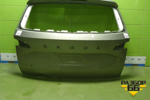 Дверь багажника без стекла (57A827023A) для Skoda Karoq с 2017г