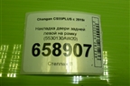 Накладка двери задней левой на рамку (5530130AW20) для Changan CS55PLUS с 2019г