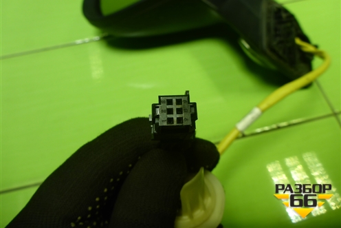 Зеркало левое электрическое (6 контактов) для Peugeot 408 с 2012г