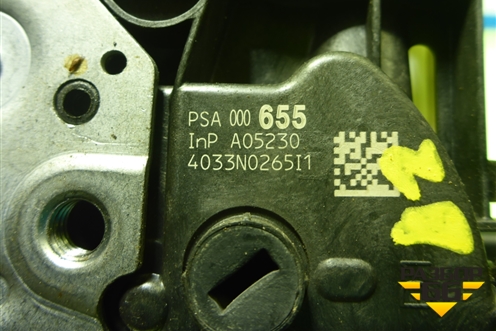 Замок двери задней правой для Peugeot 408 с 2012г