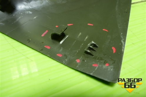 Накладка порога внутренняя переднего правого (52021438) для Chevrolet Cobalt с 2012г (Кобальт)