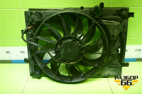 Вентилятор охлаждения радиатора для Chevrolet Cobalt с 2012г (Кобальт)