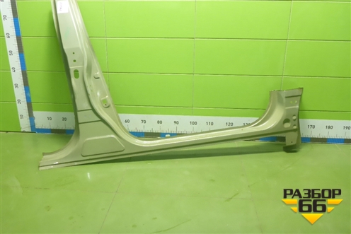 Порог со стойкой правый новый для Nissan Almera G15 с 2012г (Альмера Г15)