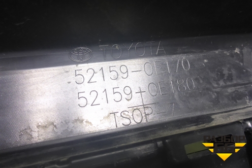 Бампер задний (под парктроник) (521590E170) для Toyota Highlander с 2019-2025г (Хайлендер)