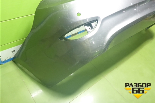 Бампер задний (седан до 2014г под парктроник) (866114L000) для Hyundai Solaris с 2010-2016г (Солярис)