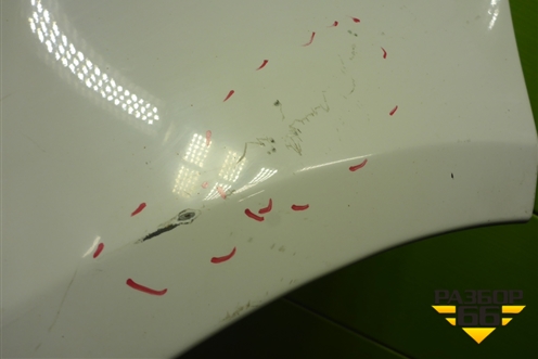 Крыло переднее правое (5J0821022A) для Skoda Fabia с 2007-2014г (Фабия)