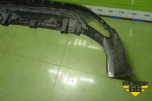 Юбка заднего бампера (под парктроник) (6600208884) для Geely Tugella с 2019г (Тугелла)