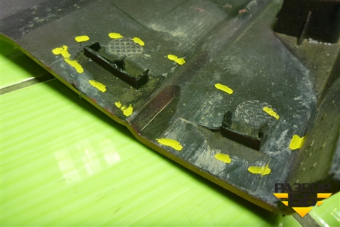 Накладка кабины правая для DAYUN CGC4250