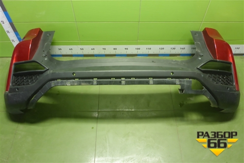 Бампер задний (под парктроник) (FX11280401002AA) для Kaiyi X3 с 2021-2025г (Х3)