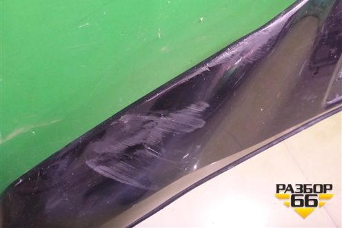 Юбка переднего бампера (после 2019г) (4M0807733F) для Audi Q7 c 2015г (Ку 7)